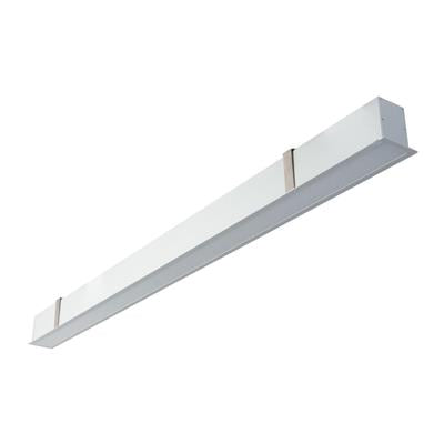 Domus Max-50 Recessed Opal LED Linear Batten and Profile 3000K 4000K Aluminium 17.3W 240V IP20 - Max-50 -  Domus Lighting