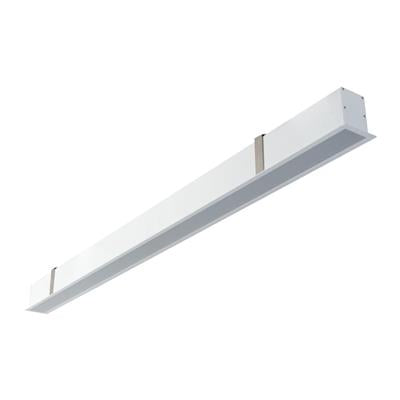 Domus Max-50 Recessed Opal LED Linear Batten and Profile 3000K 4000K White 17.3W 240V IP20 - Max-50 Domus Lighting