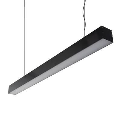 Domus Max-75mm Down Suspension Interior Pendant 3000K 4000K Black 17.3W 240V IP20 - Max-75 -Domus Lighting