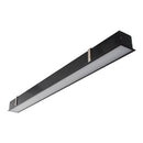 Domus Max-75mm Recessed Interior Pendant Profile Black 17.3W 240V IP20 - Max-75 -  Domus Lighting