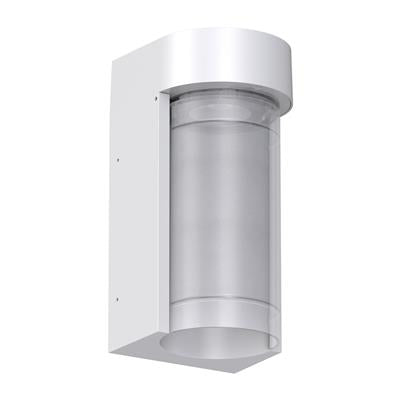 22665 Miley-10 10W Exterior 240V IP65 LED Tricolour Exterior Wall Light White Domus Lighting