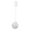 Domus Moon LED Dimmable Opal Interior Pendant Tri - Black / White 6-9W 240V IP20 - 22774, 22775 -Domus Lighting