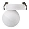 Domus Moon Trio Recessed Ceiling Light Opal Dimmable LED Downlight Tri - Black / White 6/9W 240V IP20 - 22806, 22807 - Domus Lighting 