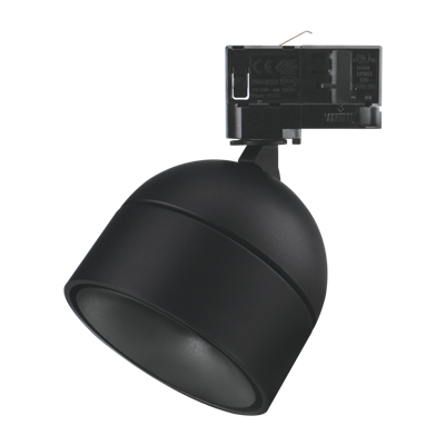 Domus Moon Dimmable Head Tube LED Track Light Tri - Black / White 6/9W 240V IP20 - 22802, 22803 -  Domus Lighting