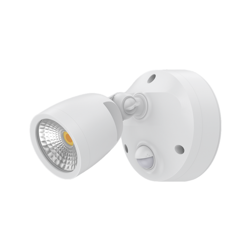 Domus MURO-ECO-10S LED Spotlights Tri - White / Black 10W 240V IP65 - 25073, 25072 -  Domus Lighting