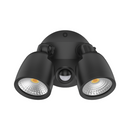 Domus MURO-ECO-20S LED Spotlights Tri - White / Black 20W 240V IP65 - 25077, 25076 - Domus Lighting