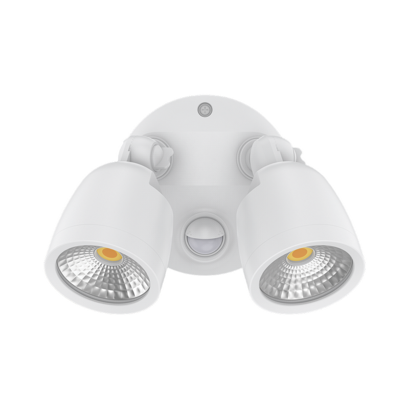 Domus MURO-ECO-20S LED Spotlights Tri - White / Black 20W 240V IP65 - 25077, 25076 - Domus Lighting