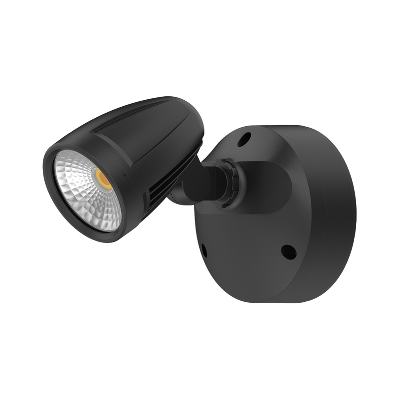 Domus MURO-MAX-16 LED Spotlights Tri - Black / White 16W 240V IP65 - 25081, 25080 - Domus Lighting