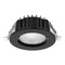 Domus Neo-Pro Round Recessed Dimmable LED Downlight Kit Tri - Black 13W 240V IP65 - 20915, 21608 -   Domus Lighting
