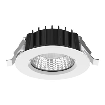 Domus Neo-Pro Round Recessed Dimmable LED Downlight Kit Tri - White 13W 240V IP65 - 20916, 21880