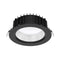 Domus Neo-Pro Round Recessed Dimmable LED Downlight Kit Tri - Black 25W 240V IP65 - 20917, 21610 - Domus Lighting