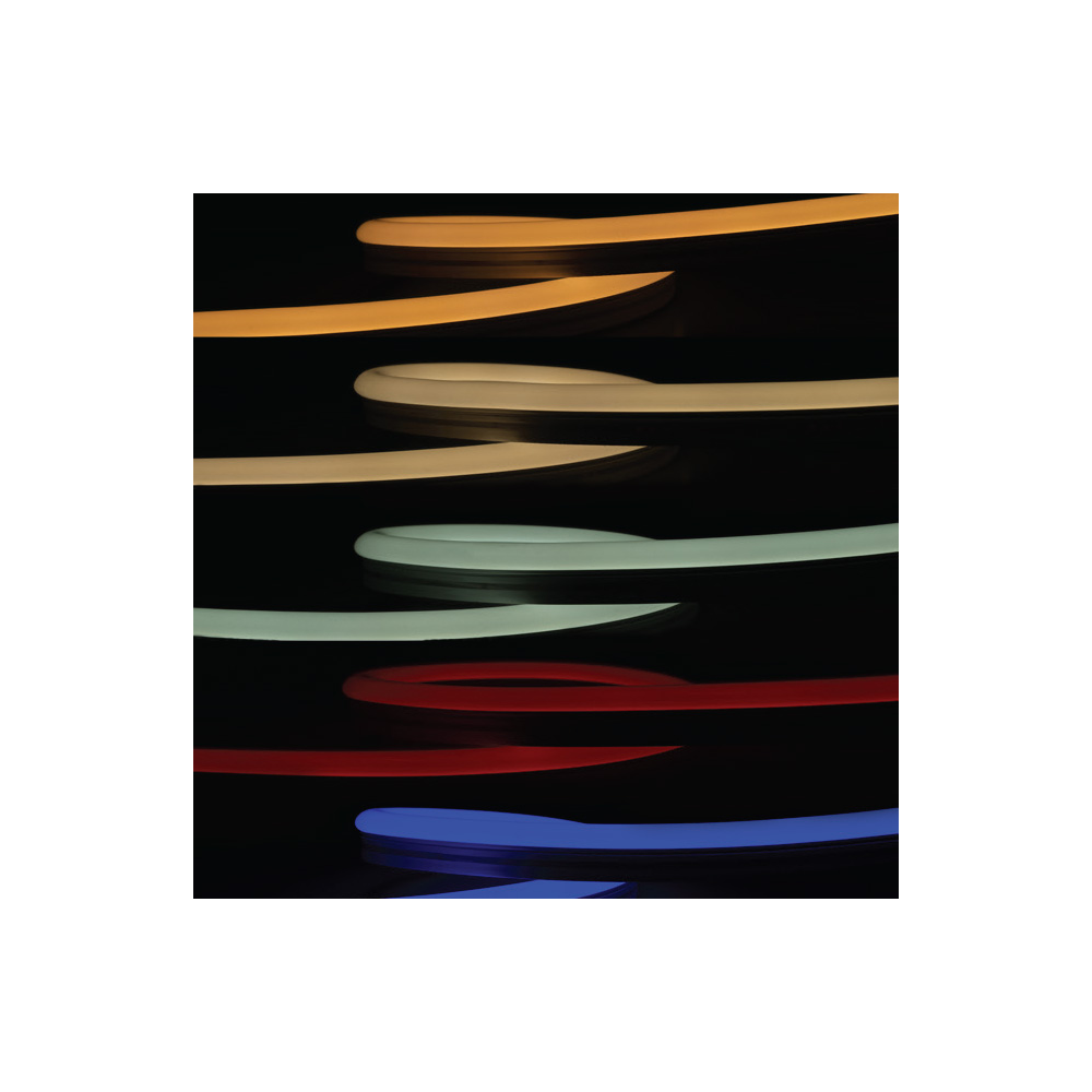 SAL NEON SIDE BEND SINGLE COLOUR LED Strip Tri - 7W 24V IP66 - FLN2407  - SAL Lighting