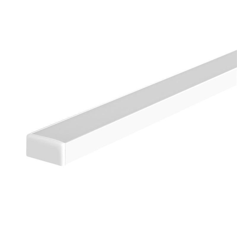 Domus NOVA-20-SM per metre c/w diff End Caps LED Channels and Accessories Black/ Aluminium/ White IP54 - 22938, 22937, 22939