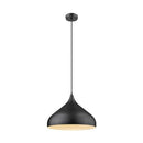 Domus Nova Metal Shade Interior Pendant Black / White 240V IP20 - 31433, 31434 -Domus Lighting