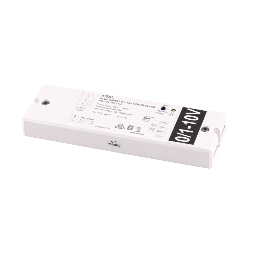 SAL PIXIE 0/1-10V Controller Smart Lighting Controls White 240V - PC152/V/R/BTAM