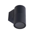 49253 Piper-1 Wall Round 240V 20W LED IP65 E27 PAR30 Exterior Wall Light Dark Grey No Lamp Domus Lighting