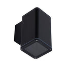 Domus Piper-1 Square Exterior Wall Lights 3000K 5000K Black 20W 240V IP65 - 49260, 49261, 49262-  Domus Lighting