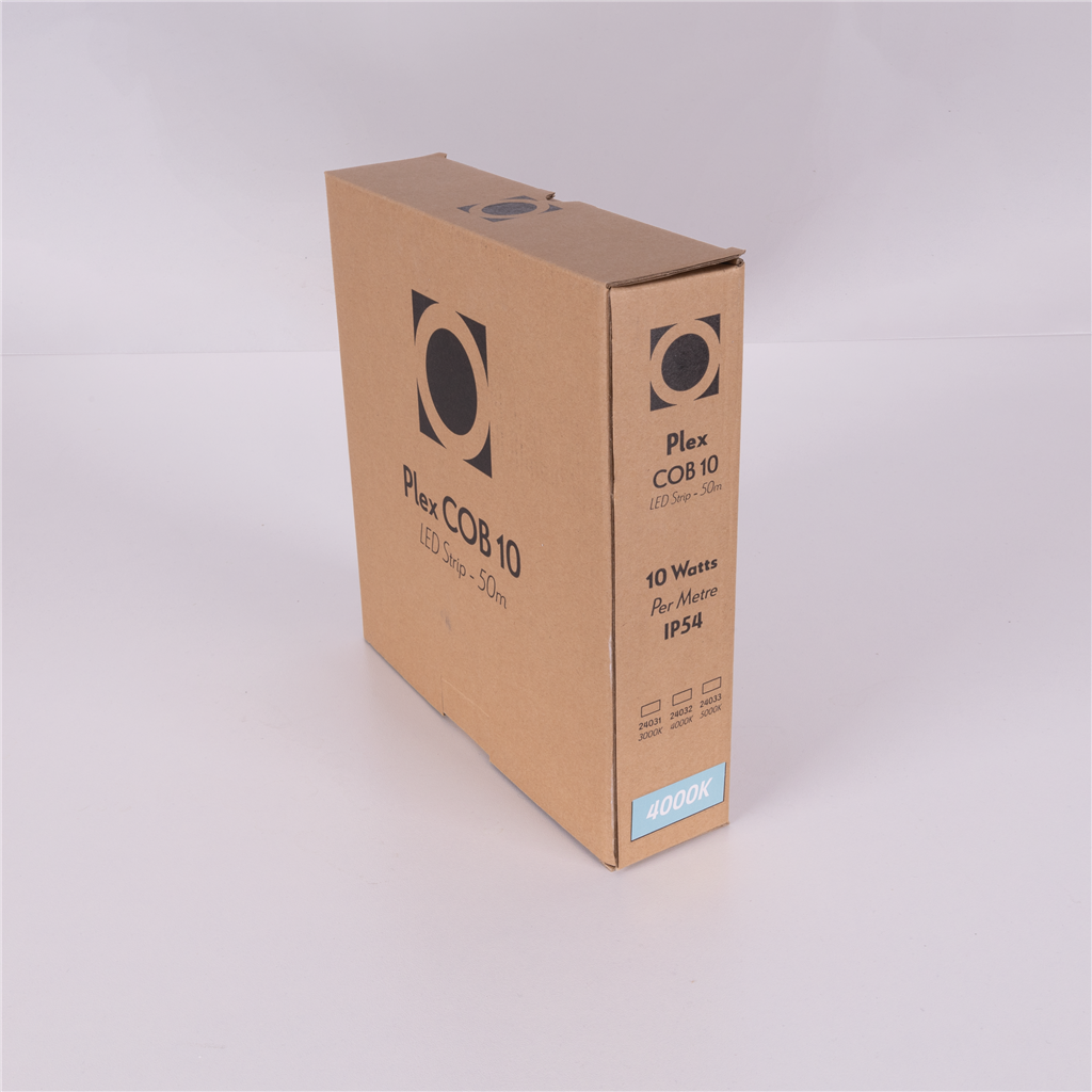 Domus PLEX-COB-10 LED Strip and Channels Tri- 10W 24V IP54 - 24031, 24032, 24033 50M PACK