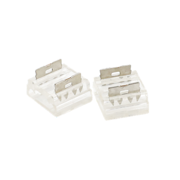 Domus PLEX-COB STRAIGHT STRIP TO STRIP CONNECTOR Accessories Clear - 23990 5 PACK - Domus Lighting