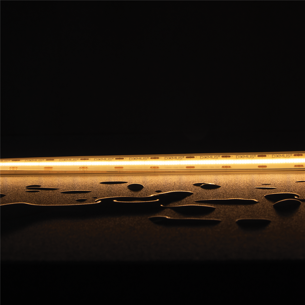 Domus PLEX-ULTRA LED Strip 3000K 4000K 5000K 10W 24V  IP67 - 24184, 24185, 24186 Sold per metre