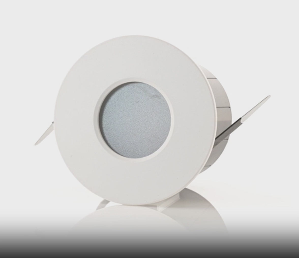 Havit Prime Fixed LED Downlight Tri - Matt White 12W 240V IP54 - HV5511T-WHT