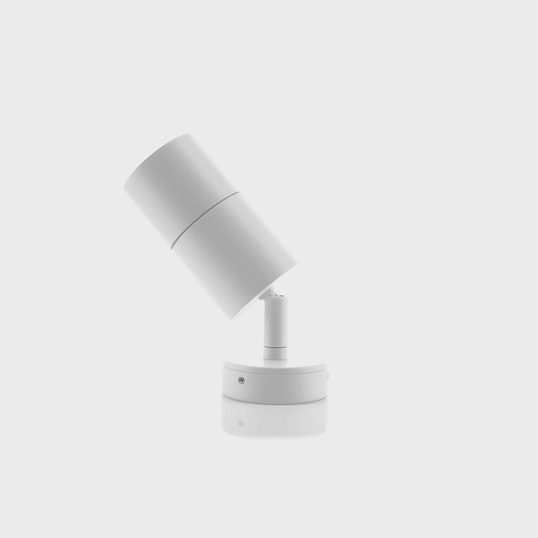 Havit Tivah Single Adjustable Pillar Exterior Wall Lights Tri - White 3/5/7W 240V IP65 - HV1235T-HV1237T