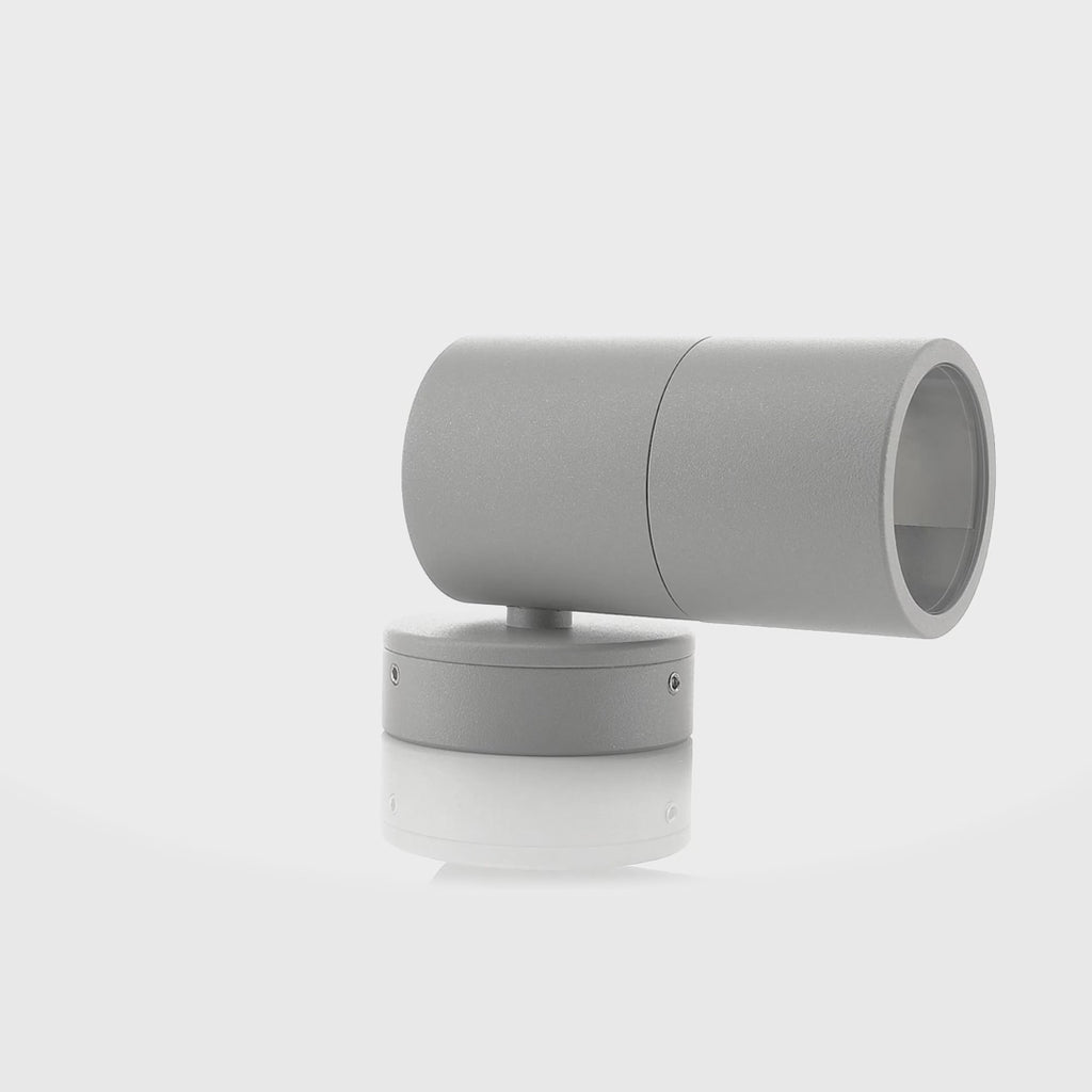 Havit Tivah Fixed Down Pillar Exterior Wall Lights Tri - Silver 3/5/7W / 5W 12V/240V IP65 - HV1145T-HV1147T