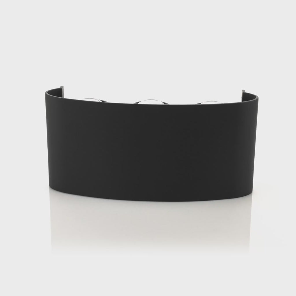 Havit Maro Up & Down Exterior Wall Lights Tri - Black 6x1W 12V/240V IP54 - HV3696T-BLK-12V,  HV3696T-BLK-240V