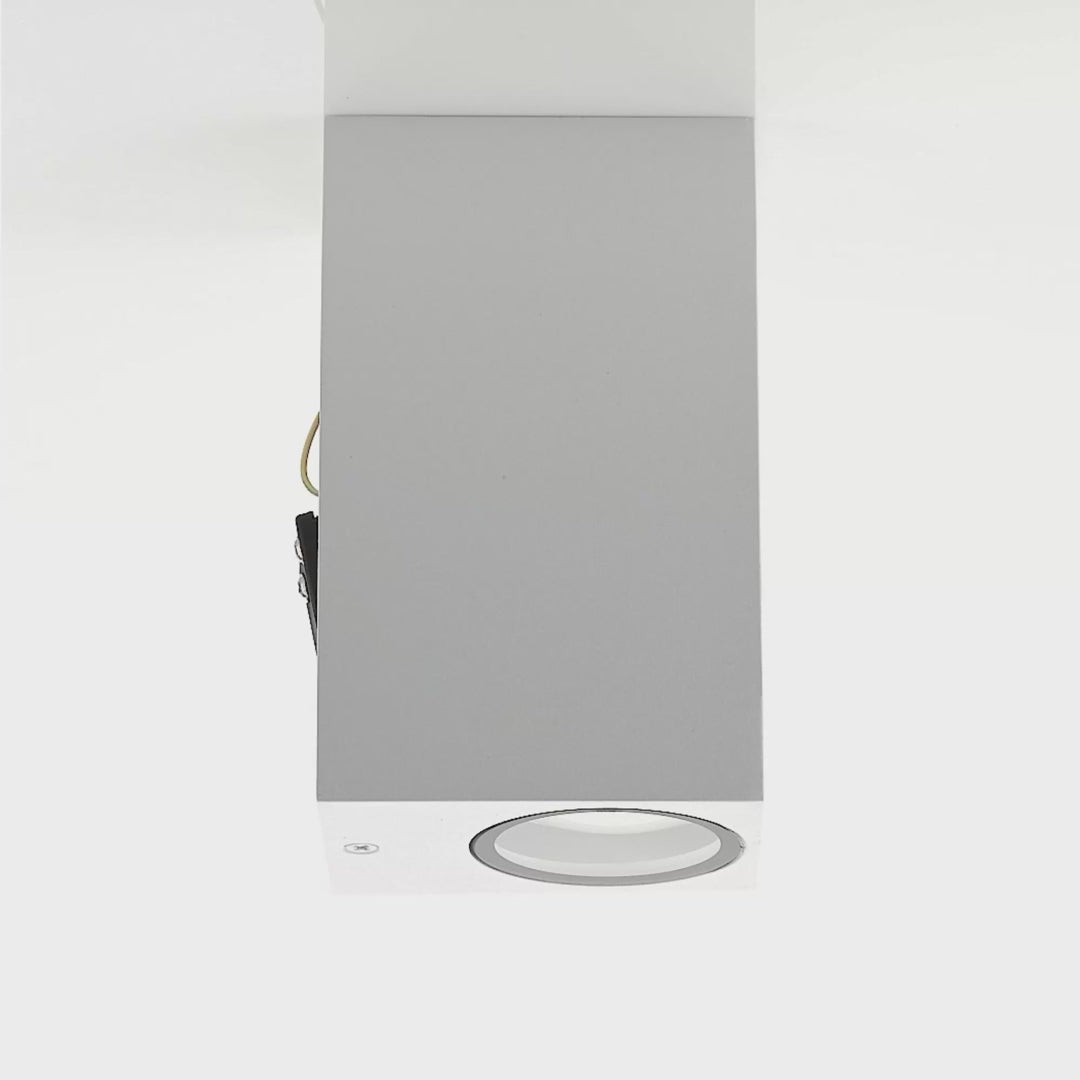 Havit Accord Up & Down Exterior Wall Lights Tri - White 240V IP54 - HV3632T-WHT