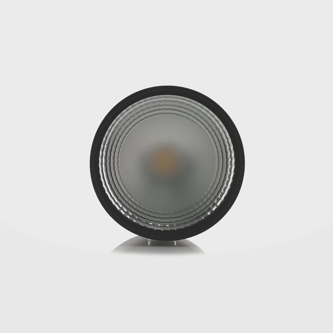 Havit Nella LED Surface Mounted Downlight with Extension Tri - Black 12W 240V/12V IP54 - HV5803T-BLK-EXT, HV5803T-BLK-EXT-12V