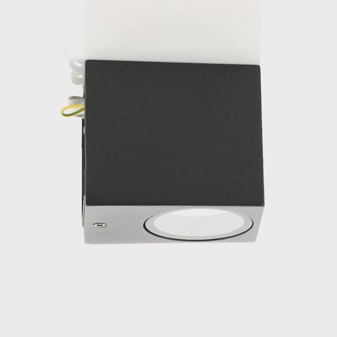 Havit Accord Fixed Down Exterior Wall Lights Tri - Black 5W 240V IP54 - HV3631T-BLK