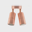 Havit Tivah Double Adjustable Pillar Exterior Wall Lights Tri - Solid Copper 2x3/5/7W / 2x5W 12V/240V IP65 - HV1315T-HV1317T