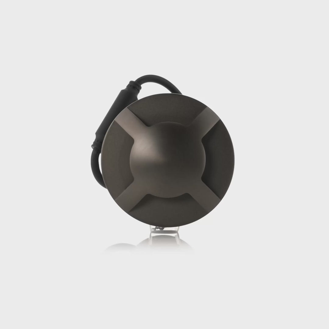 Havit Viale Four Way Driveway Garden Step and Up Lights Tri- Graphite 5W 12V IP65 - HV19092T-GPH