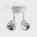 Havit Focus Polycarbonate Double Adjustable Spot Wall Light Tri - White 2x15W 240V IP65 - HV3793T-WHT