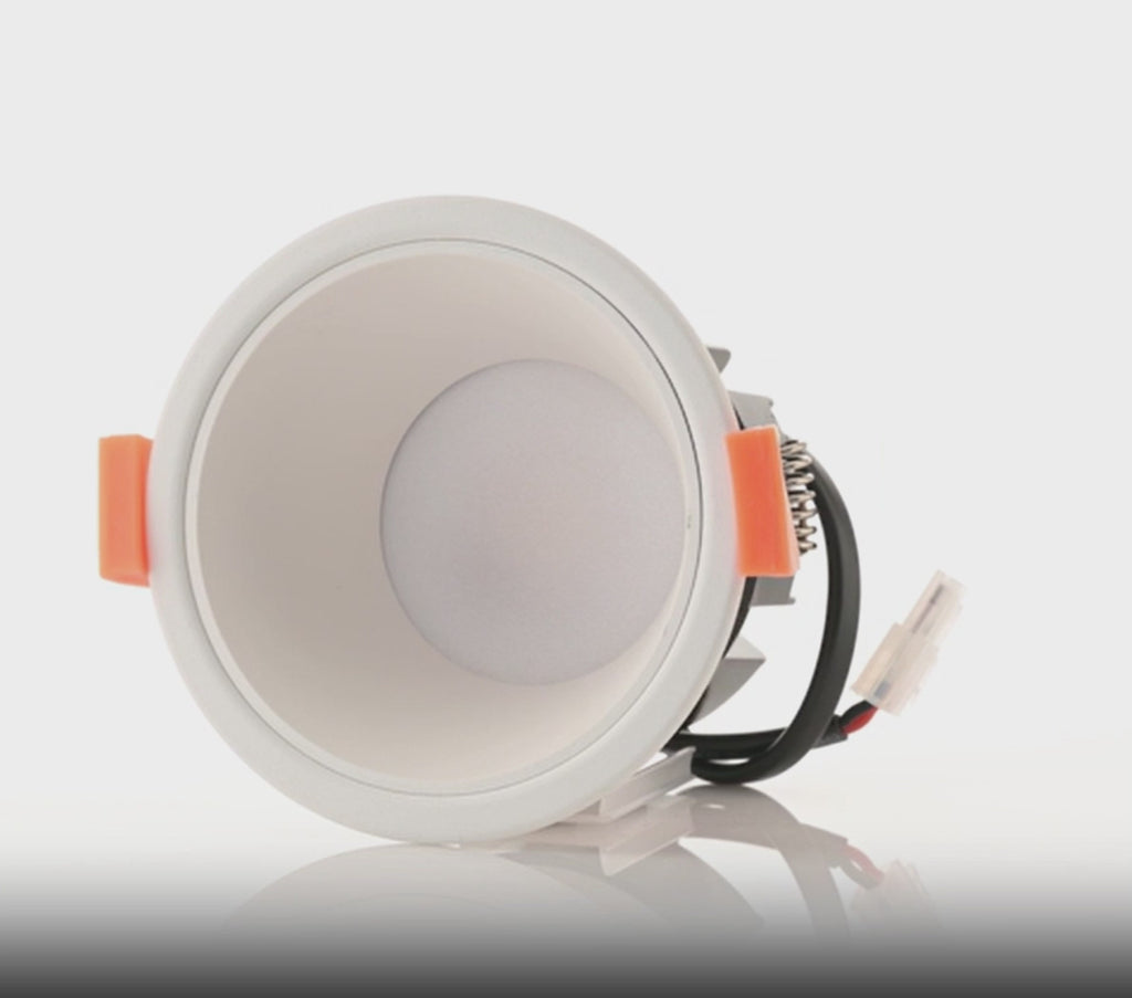 Havit Gleam Fixed Deep LED Downlight Tri - White with White Insert 9W 240V IP54 - HV5529T-WW
