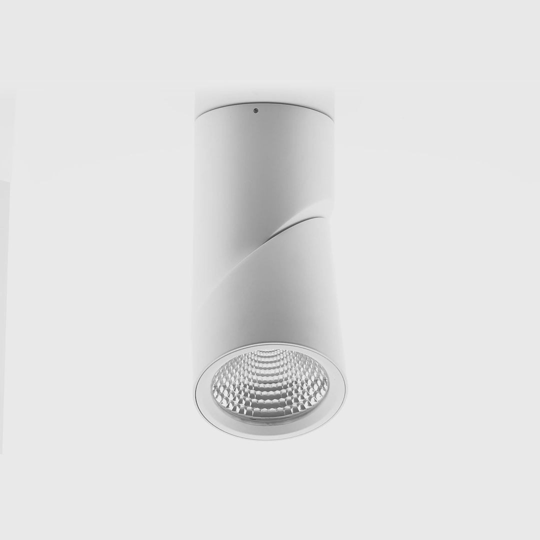 Havit Nella LED Surface Mounted Rotatable Downlight Tri - White 24W 12V/240V IP54 - HV5825T-WHT, HV5825T-WHT-12V