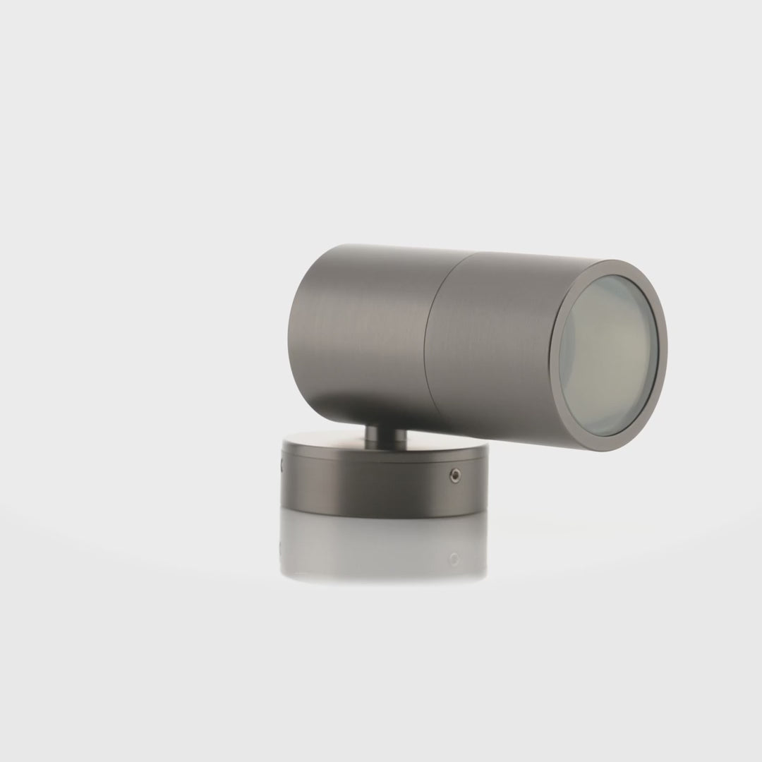 
Havit Tivah Fixed Down Pillar Exterior Wall Lights Tri - Graphite 3/5/7W / 5W 12V/240V IP65 - HV1175T-HV1177T
