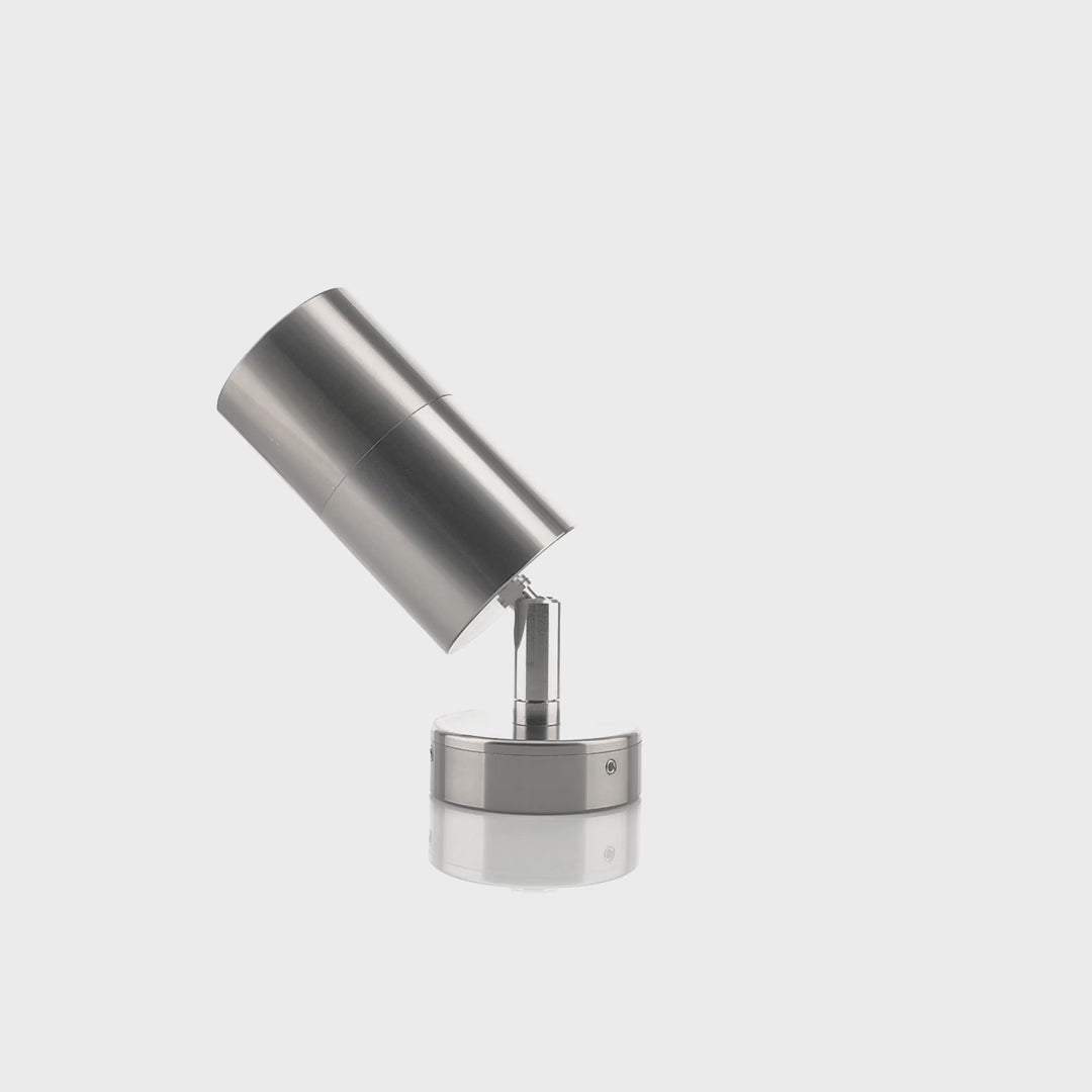 Havit Tivah Single Adjustable Pillar Exterior Wall Lights Tri- Titanium 3/5/7W 240V IP65 - HV1285T-HV1287T