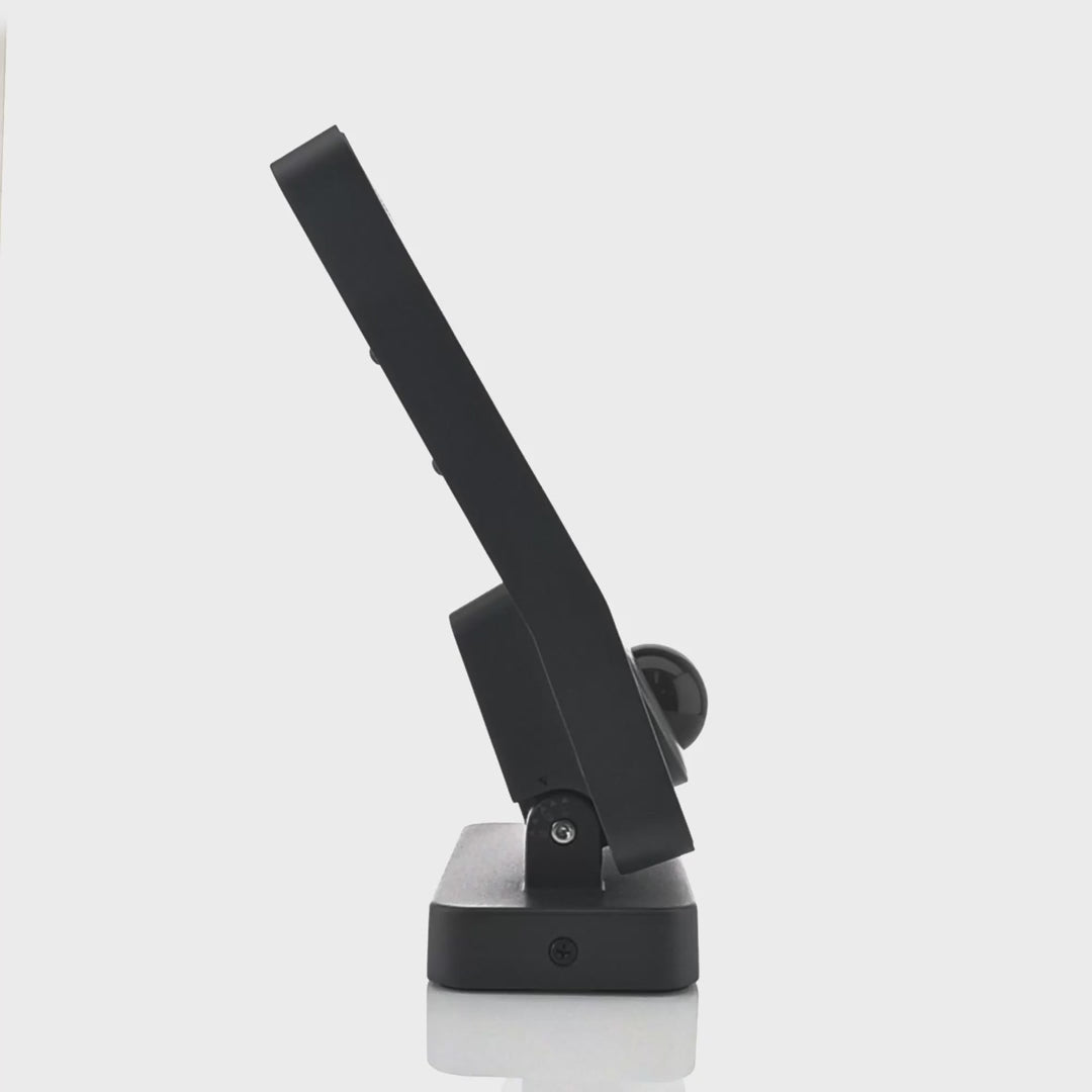 Havit Favo LED Floodlight with Sensor 4000K Aluminium Grey 13.7W 240V IP54- HV3721N-GRY-PIR