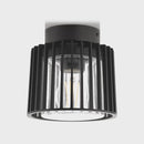 Havit Lumo Surface Mounted Ceiling Light 2700K Aluminium Black 8W 240V IP54 - HV5894W-BLK