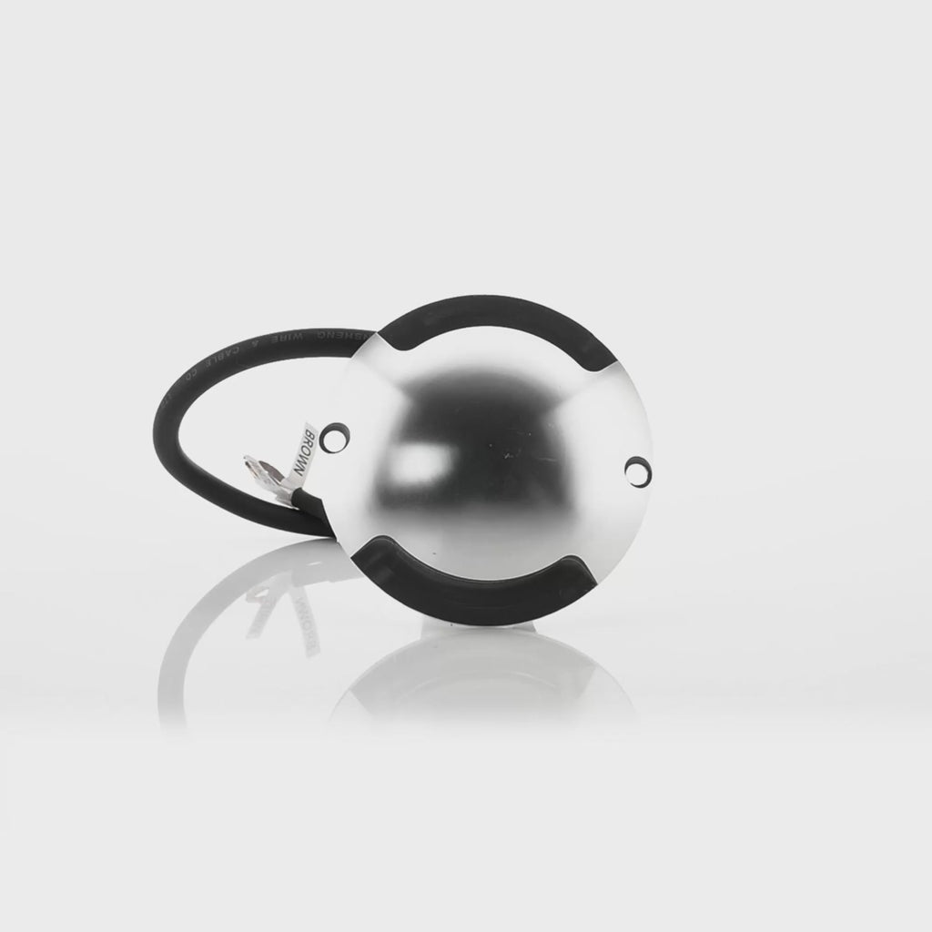 Havit Dome Two Way Deck Lights Garden Step and Up Lights Tri- Silver 2x3W 12V IP65 - HV2872T-SLV-12V