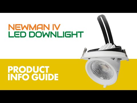 SAL NEWMAN IV LED Downlights Tri- White 12W/35W 240V IP20- S9525TC
