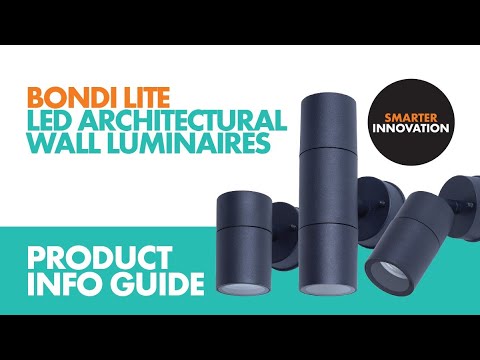 SAL BONDI LITE SE7323TC Exterior Wall Lights Tri - Black 4W 240V IP65 - SE7323TC/BK - SAL Lighting