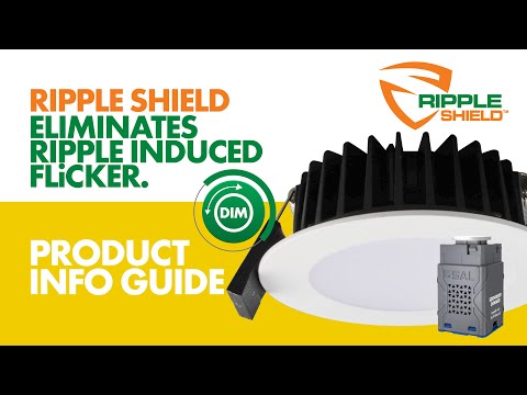 SAL ECOGEM SFI S9041TC LED Downlight Tri - White 10W 240V IP44 - S9041TC/WH/SFI