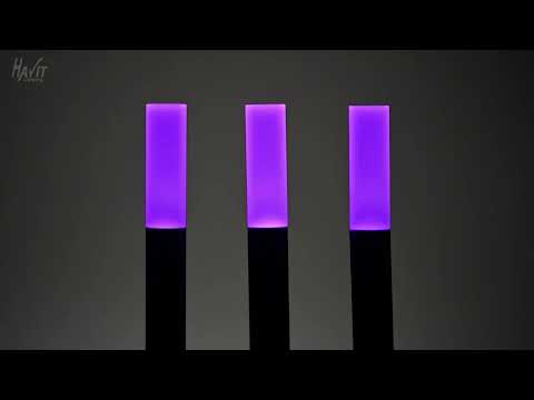 Havit Drique 5 Light Garden Spike Light Kit RGBCW Aluminium Black 5x1W 24V IP65- HV1514RGBCW-BLK-KIT