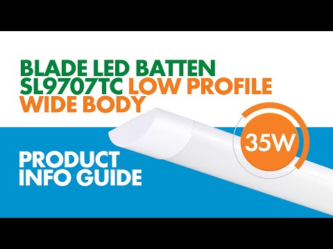 SAL Blade SL9707 TC LED Linear Battens Tri- White 20W/ 30W/ 35W 240V IP20 - SL9707 