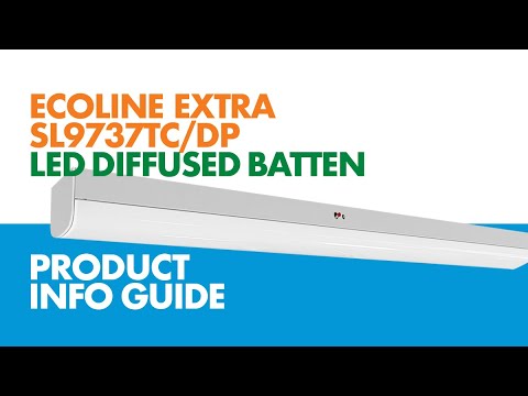 SAL ECOLINE EXTRA LED Emergency Tri- White 10/50W 240V IP20- SL9737TC/DP