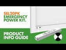 SAL SEL20PK - EM POWER KIT LED Emergency White 5.5W 240V IP20 - SEL20PK