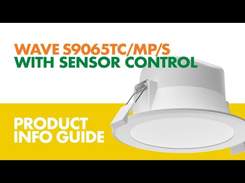 SAL WAVE S9065TC/MP/S Tri - White 9W 240V IP44 - S9065TC/MP/S