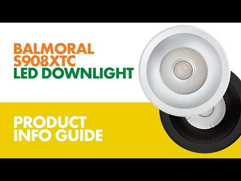 SAL BALMORAL LED Downlights Tri- Black/ White 6/9W 240V IP65- S9088TC/DP